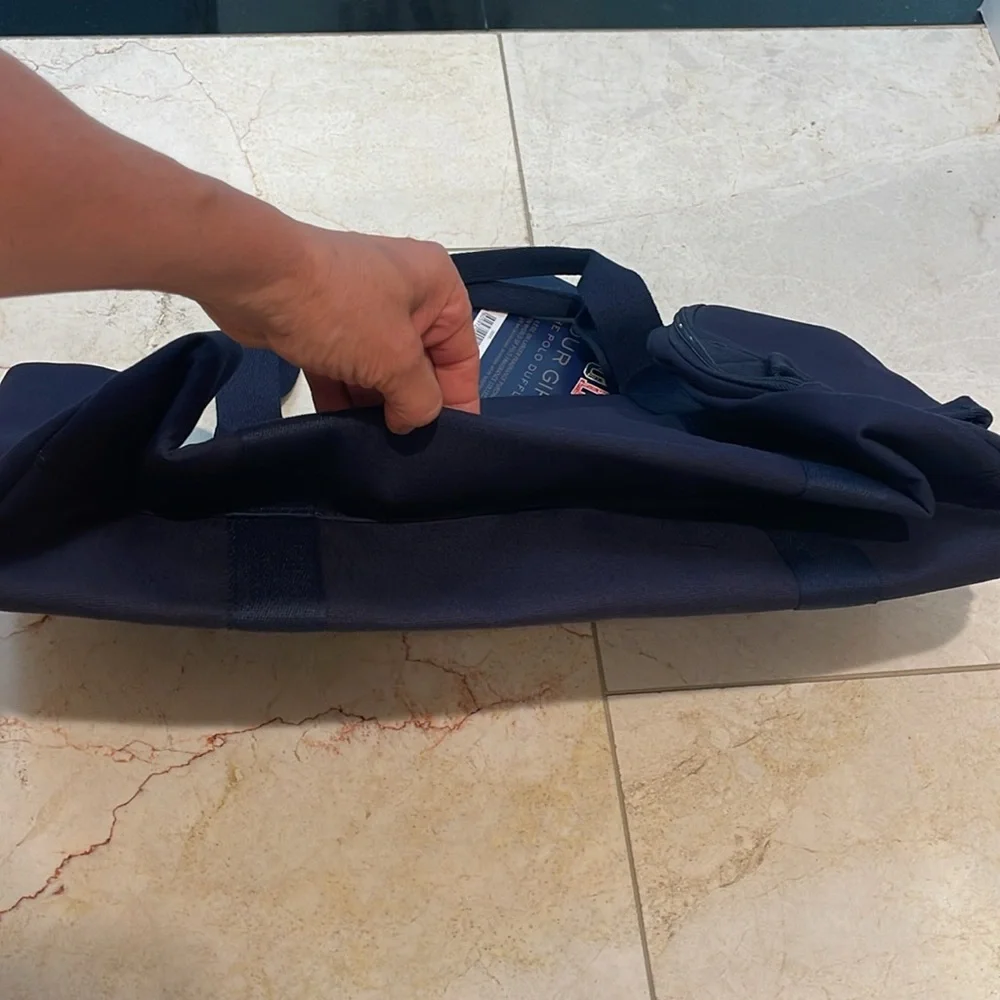 Ralph Lauren navy blue duffle bag